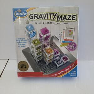 Think Fun Gravity Maze Falling Marble Logic Game Fun